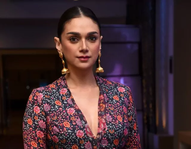 Aditi Rao Hydari At Hey Sinamika Pre Release